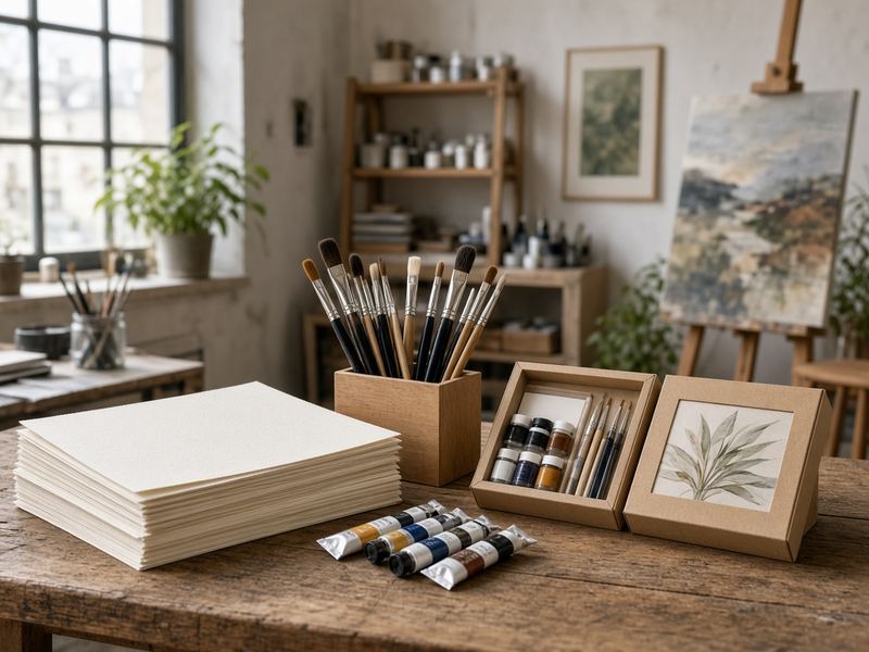 Materials shop at Ritraunner House